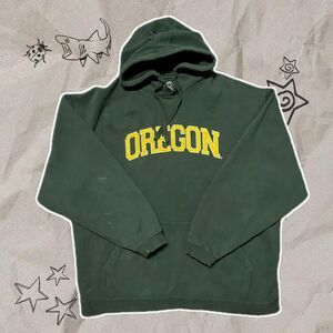 Oregon Ducks Green Hoodie - Size XXL